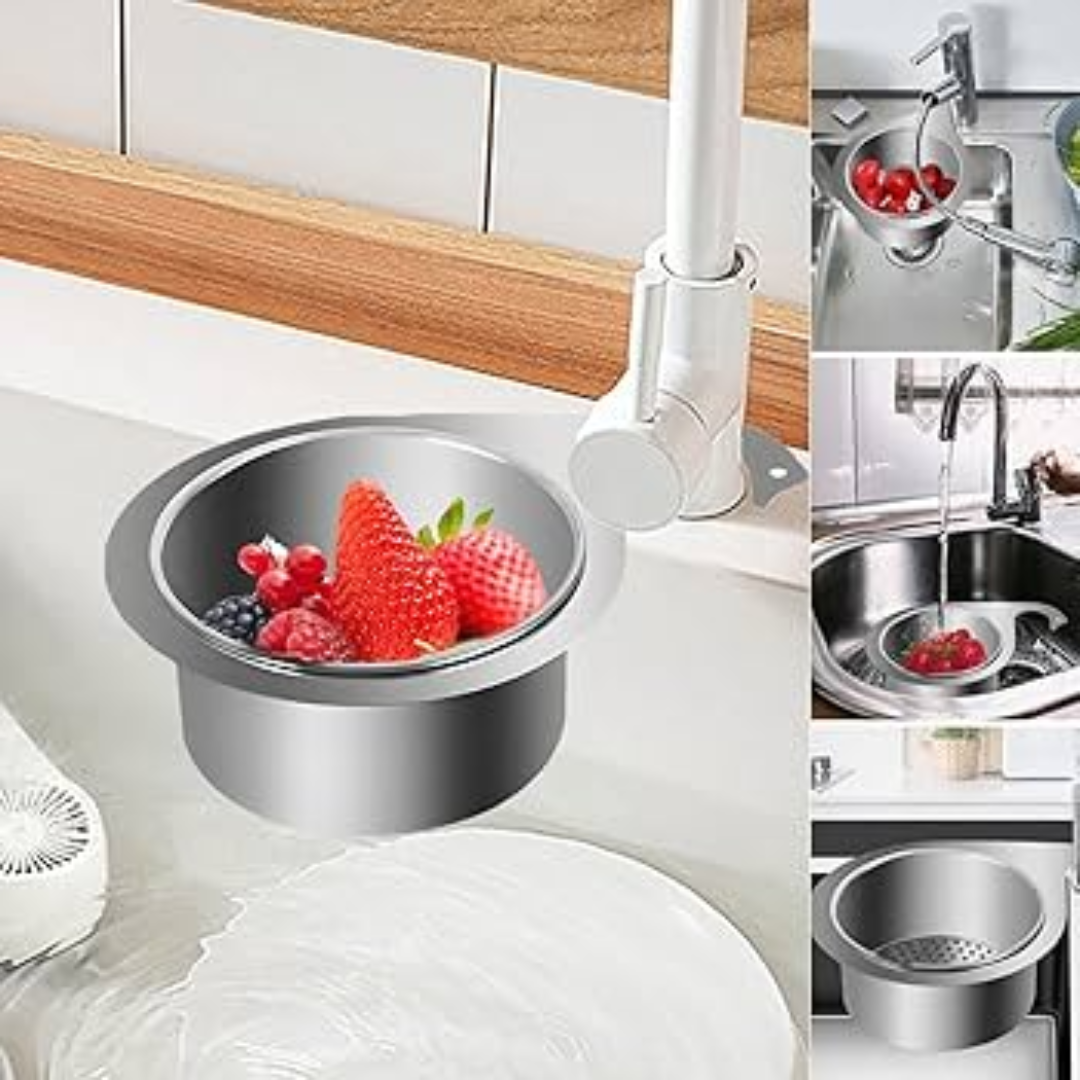 Globetrek° SinkStrainer 1+1 FREE: Stainless Filter Swan Style Sink Strainer