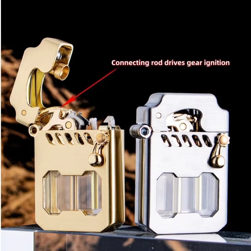 PowerLighter - Powerful Modern Design Windproof Metal Lighter