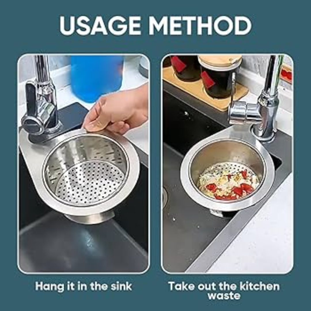 Globetrek° SinkStrainer 1+1 FREE: Stainless Filter Swan Style Sink Strainer