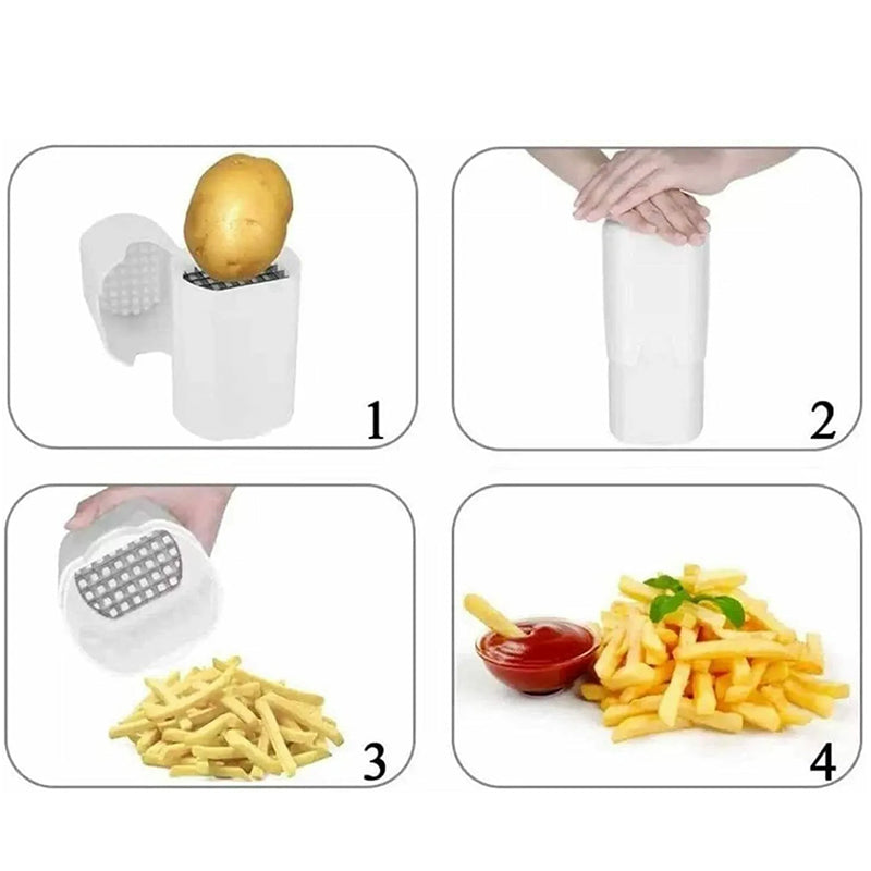 Globetrek° VeggieChopper: Stainless Steel Fruit And Vegetable Multi-Chopper