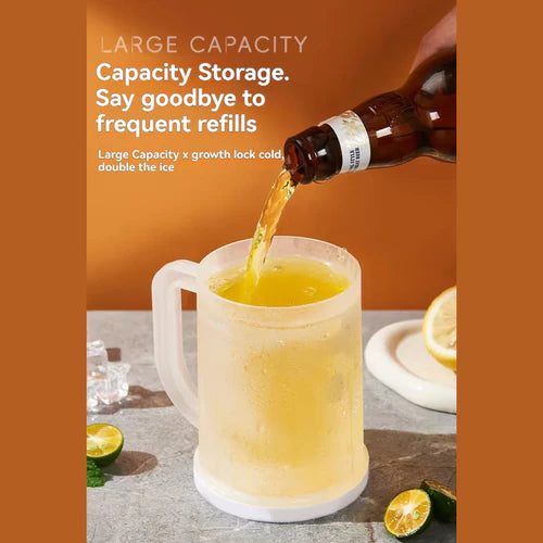 Globetrek° IceMug 1+1 FREE: Double Layer Quick Ice Chill Freezer Mug