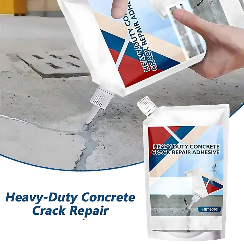 CrackFix 1+1 FREE- Heavy-Duty Concrete Crack Repair Adhesive