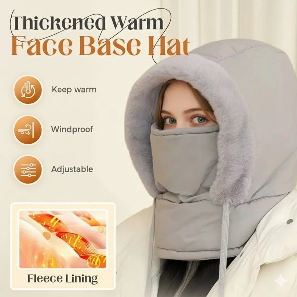 Icone™ WinterCover 1+1 FREE: Adjustable Warm Windproof Winter Face Cover Hat