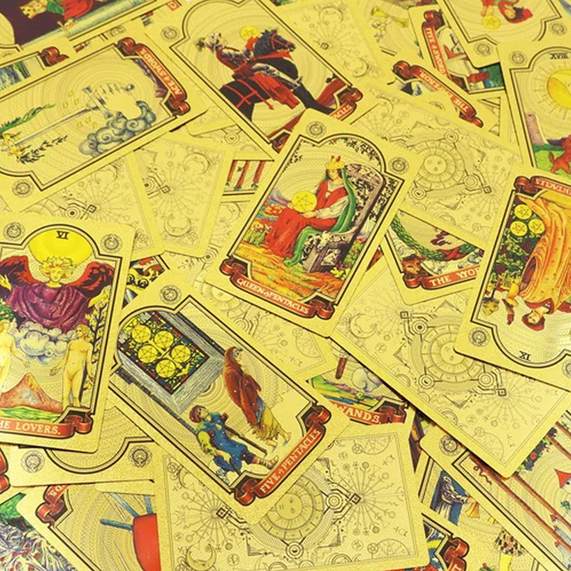 TarotCards - Mystical Golden Tarot Cards