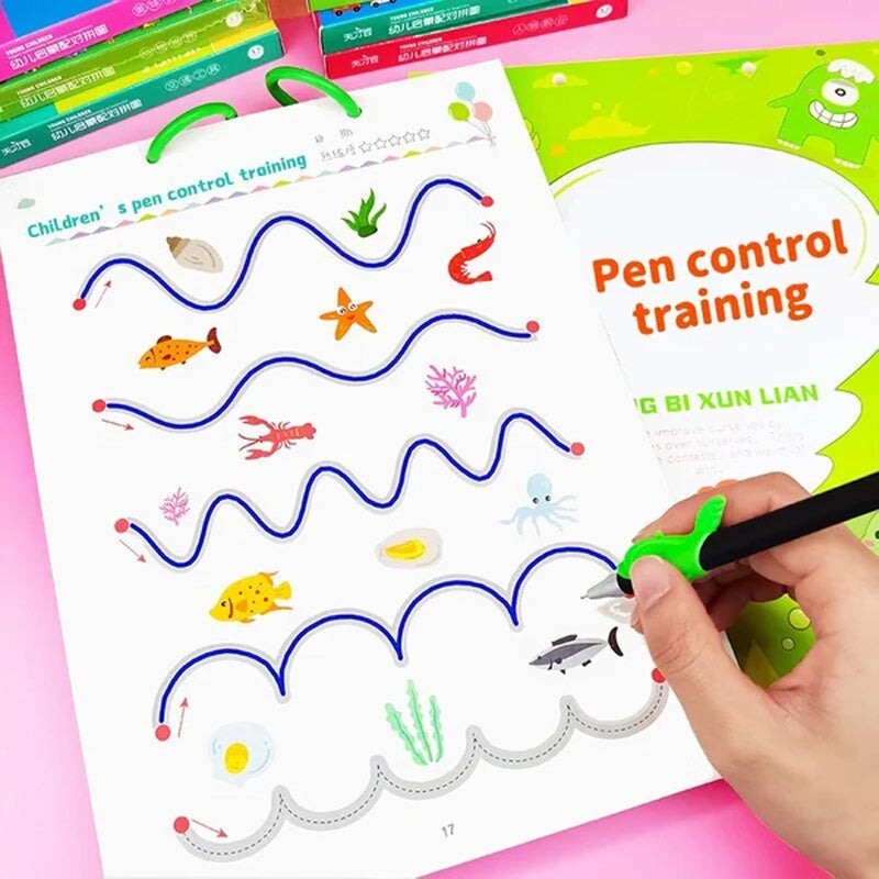 Kletshuts™ ActivityBook: Tracing And Drawing Educational Workbook
