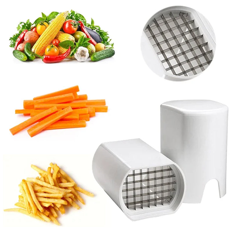 Globetrek° VeggieChopper: Stainless Steel Fruit And Vegetable Multi-Chopper