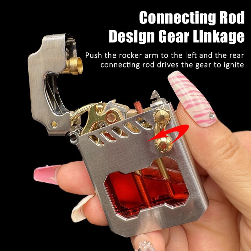 PowerLighter - Powerful Modern Design Windproof Metal Lighter