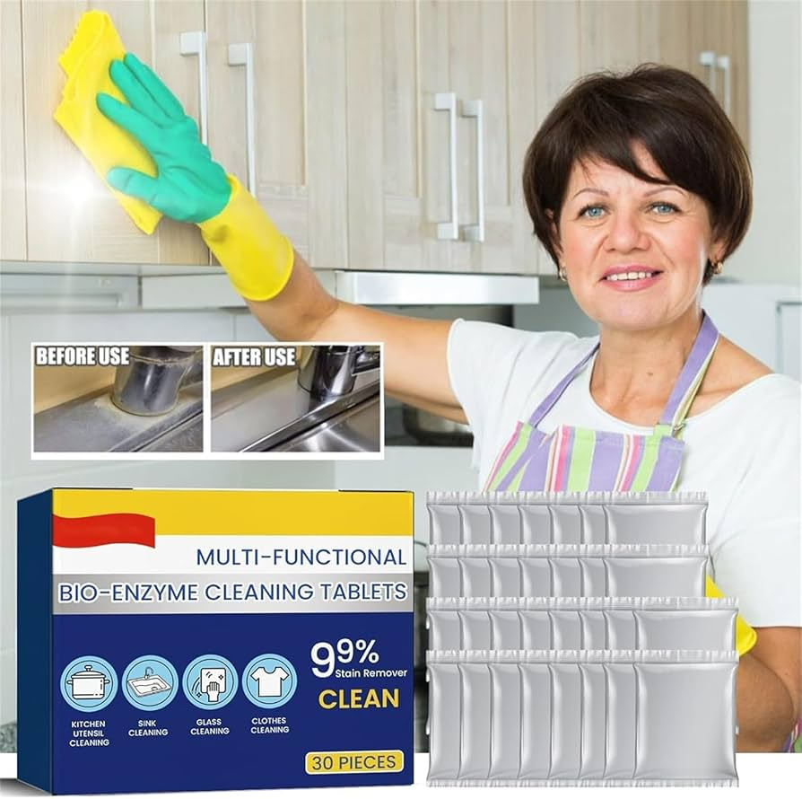 Cleaner Pro° TotalClean: Multi Action Bio-Enzyme Total Clean Tablets