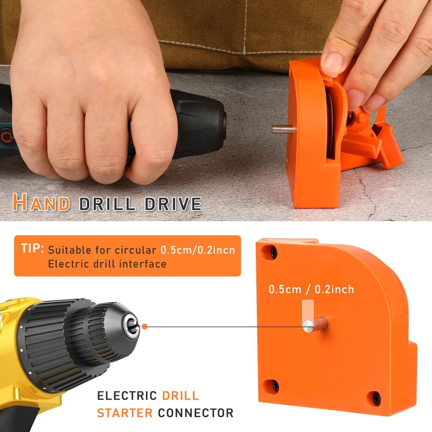 DrillGrinder - Easy Drill Bits Grinder Sharpener