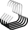 GlideHold® ClosetRing 10+10 FREE: Open Ring Space Saver Closet Hanger