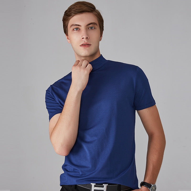 Icone™ FitShirt 1+1 FREE: Men’s Slim Fit High Neck Casual Shirt