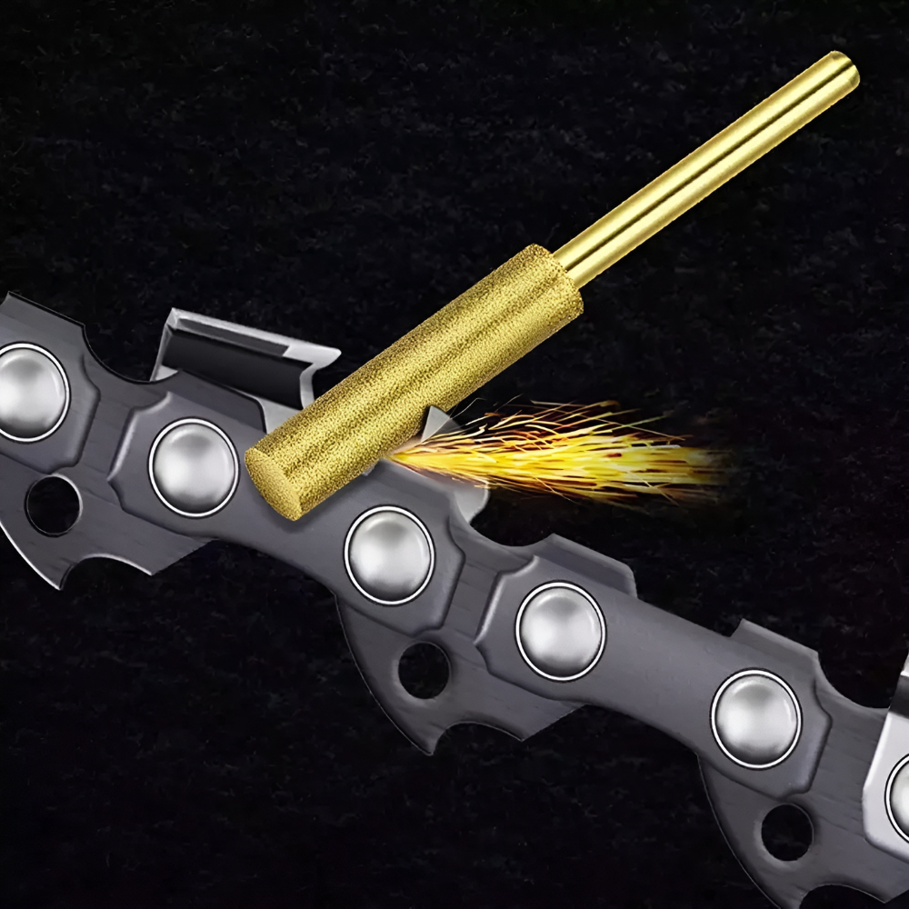 ChainsawSharpener 3+3 FREE: Professional Chainsaw Sharpening Heads Kit