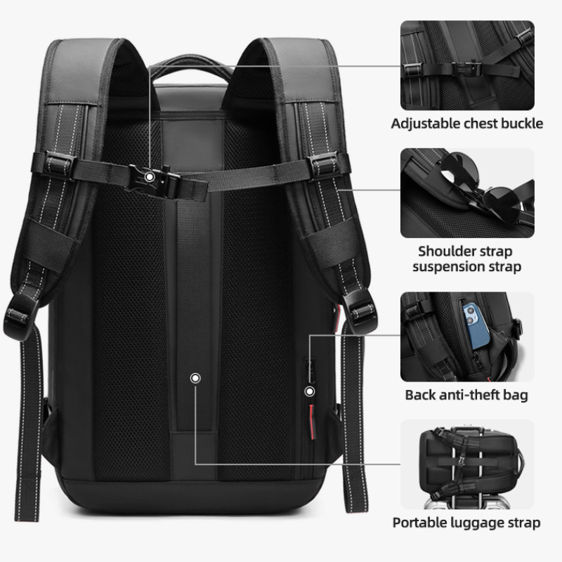 Icone™ CompressionBag: Space Saver Compression Vacuum Travel Bag