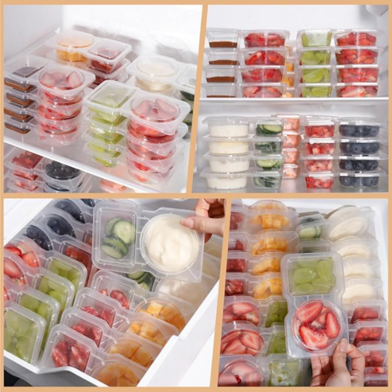 Globetrek° FoodContainer: Dual-Compartment Food Storage Container