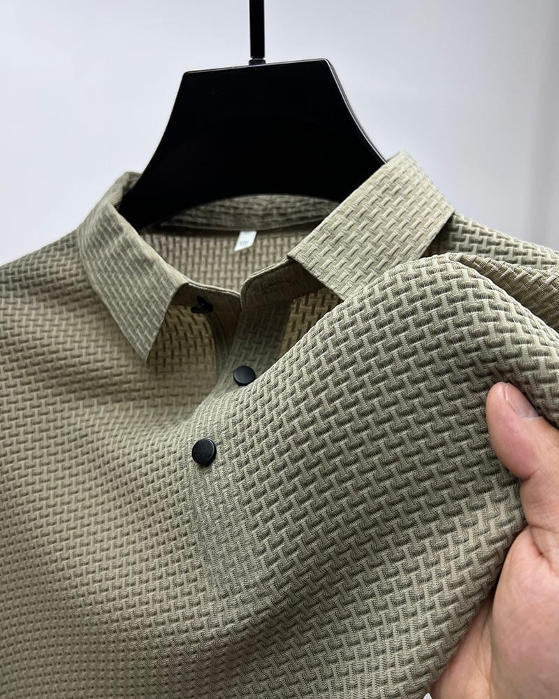 Icone™ BreathableShirt 1+1 FREE: Stylish Breathable Men's Short Sleeve Shirt