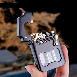 PowerLighter - Powerful Modern Design Windproof Metal Lighter