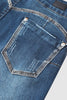 Icone™ KneeDenim: Stretchable Stylish Knee Length Denim Pants