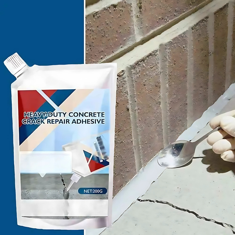 CrackFix 1+1 FREE- Heavy-Duty Concrete Crack Repair Adhesive