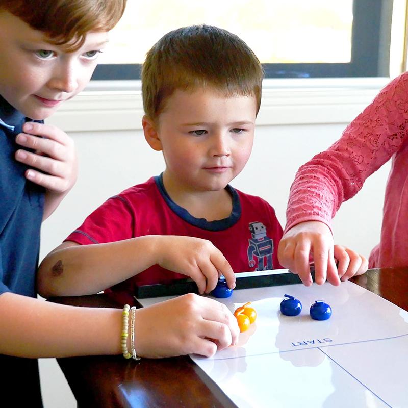 Kletshuts™ CurlingGame: Tabletop Curling Game For All Ages