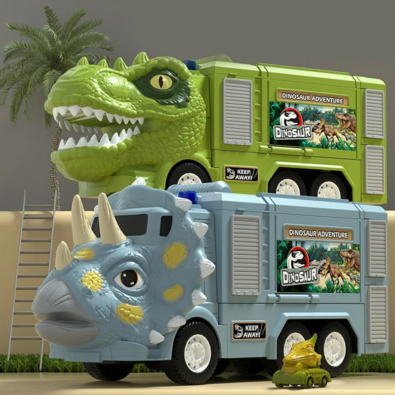 Kletshuts™ DinoTruck: Dinosaur Truck Toy Set With Lights And Music