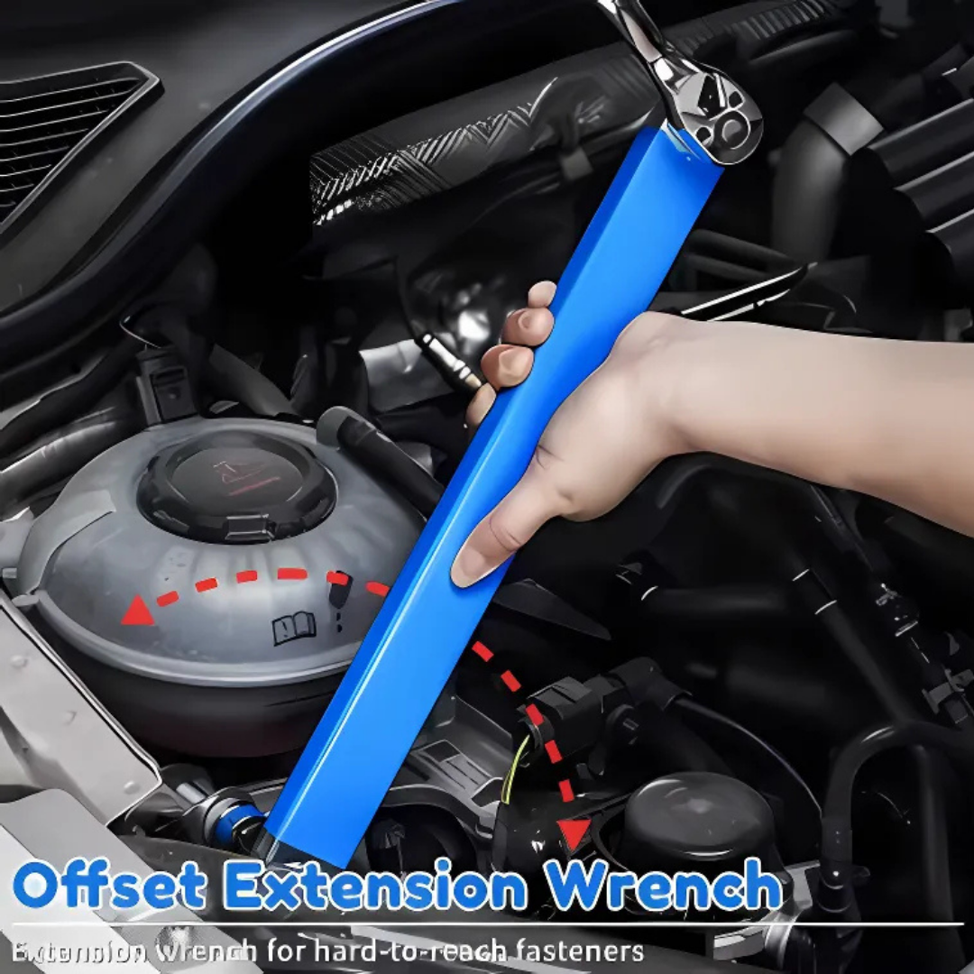 ExtensionWrench: Dual-Head Design Offset Extension Wrench Repair Tool