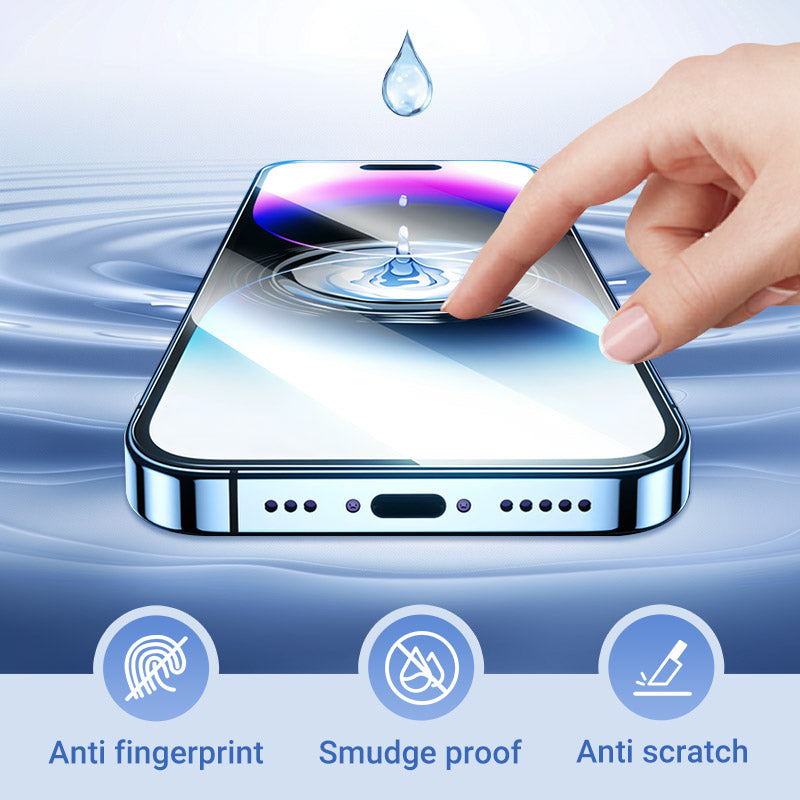 ScreenProtect 1+1 FREE: iPhone Tempered Glass HD Screen Protector