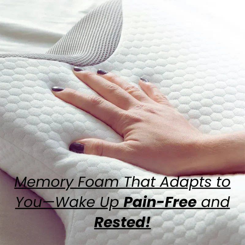 CurvePillow - Soft Ergonomic Curve Pillow