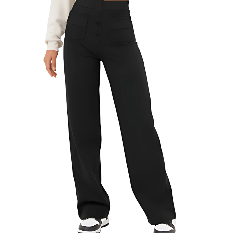 Icone™ FlexTrousers: High-Waisted All-Day Comfort Flexible Pants
