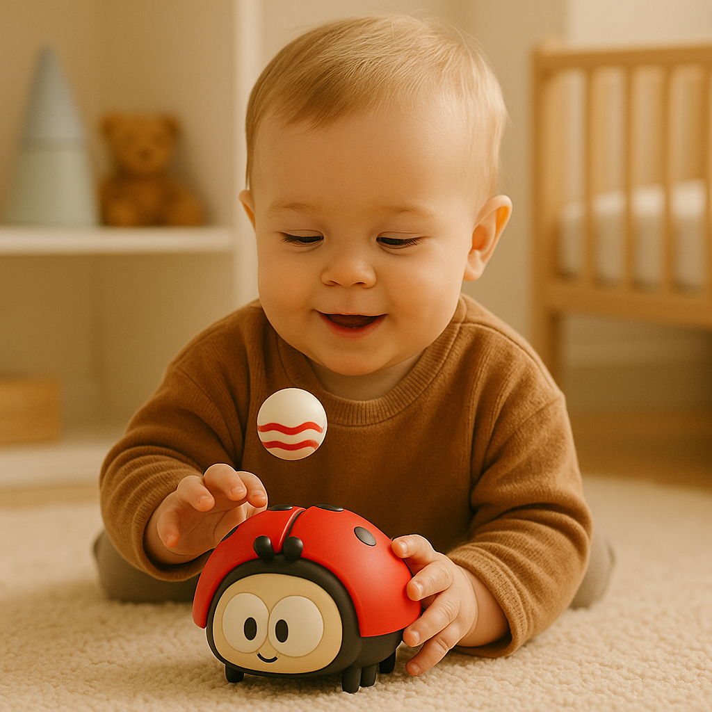 Kletshuts™ LadybugToy: Cute Colorful Ladybug Ball Blower Kids Toy