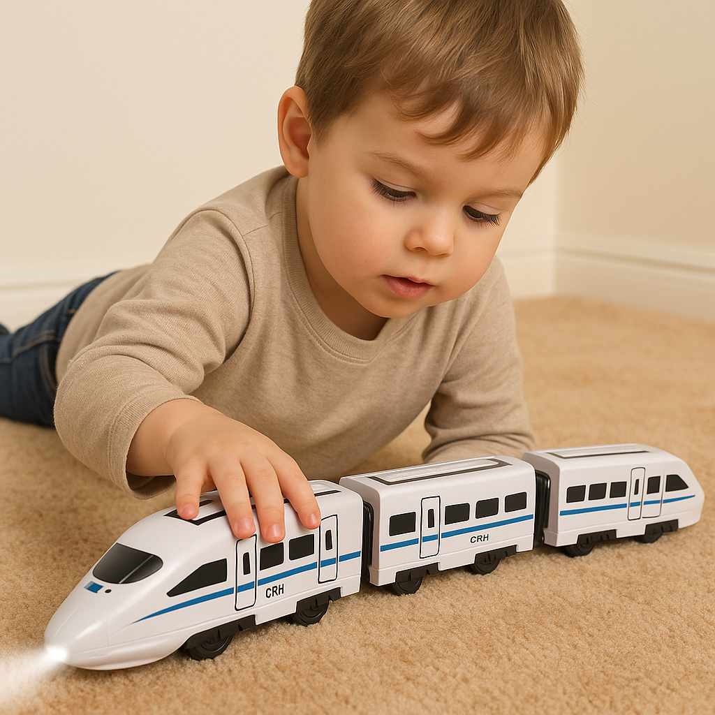 Kletshuts™ TrainToy: Interactive Kids Smart Chain Train Toy Set