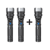 Ledsen™ AdjustableFlashlight: Ultra-Bright Rechargeable Flashlight With Adjustable Beam