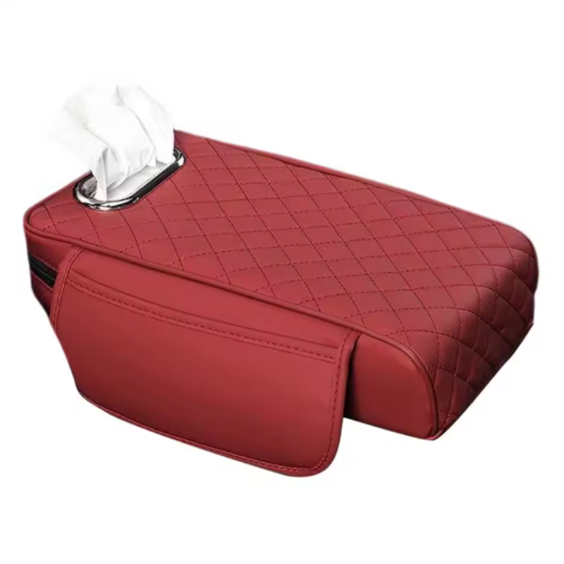 ArmrestCover: Universal Car Armrest Cover Support With Storage Pockets
