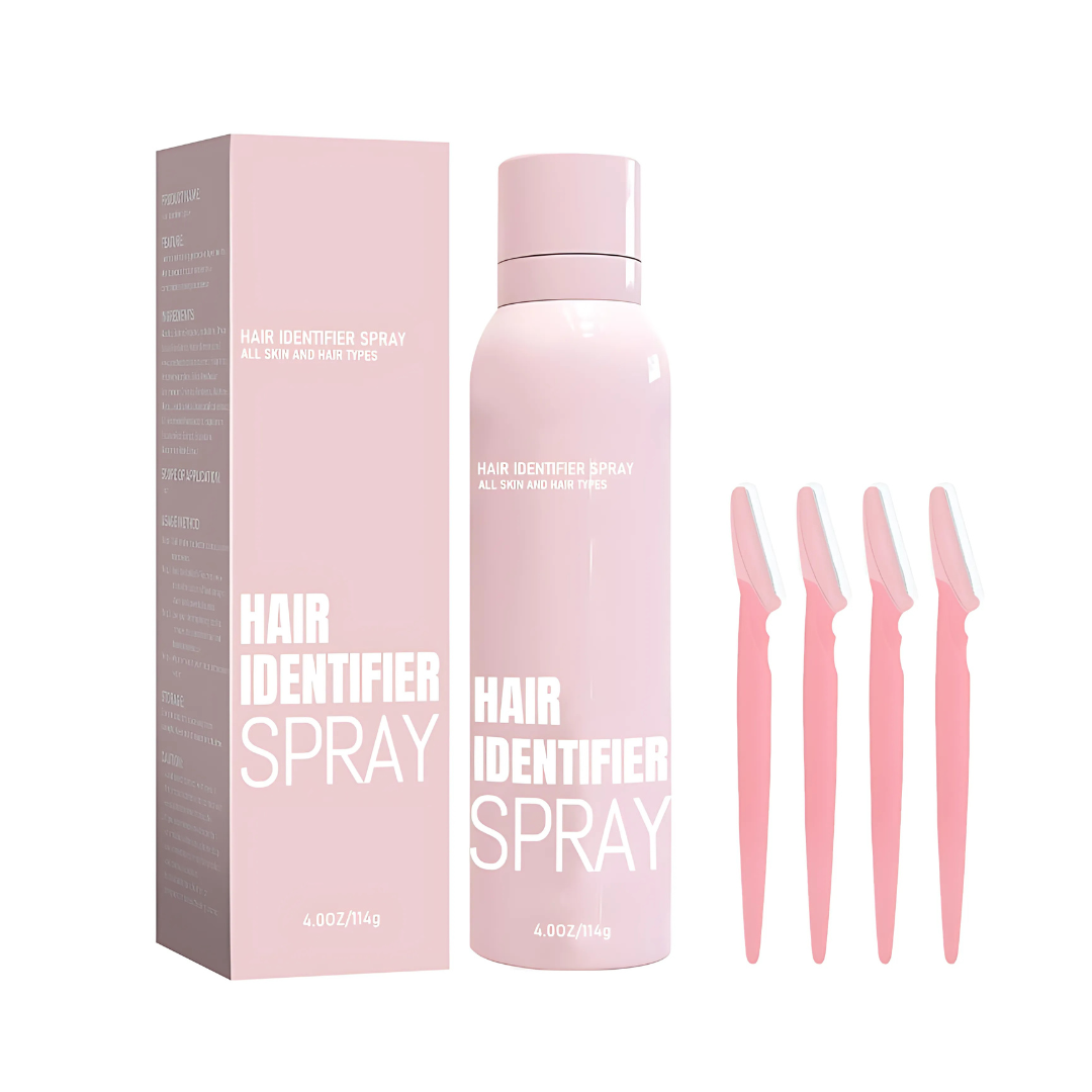 HairIdentifier 1+1 FREE: Easy To Use Facial Hair Identifier Spray With Razors