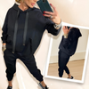 Icone™ SparklySet: Sparkly And Comfortable Hoodie And Jacket Set