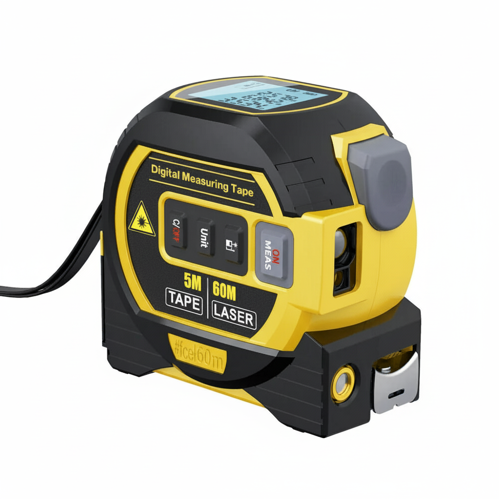 InfralaserTape - 3-In-1 Infrared Laser Tape Measure