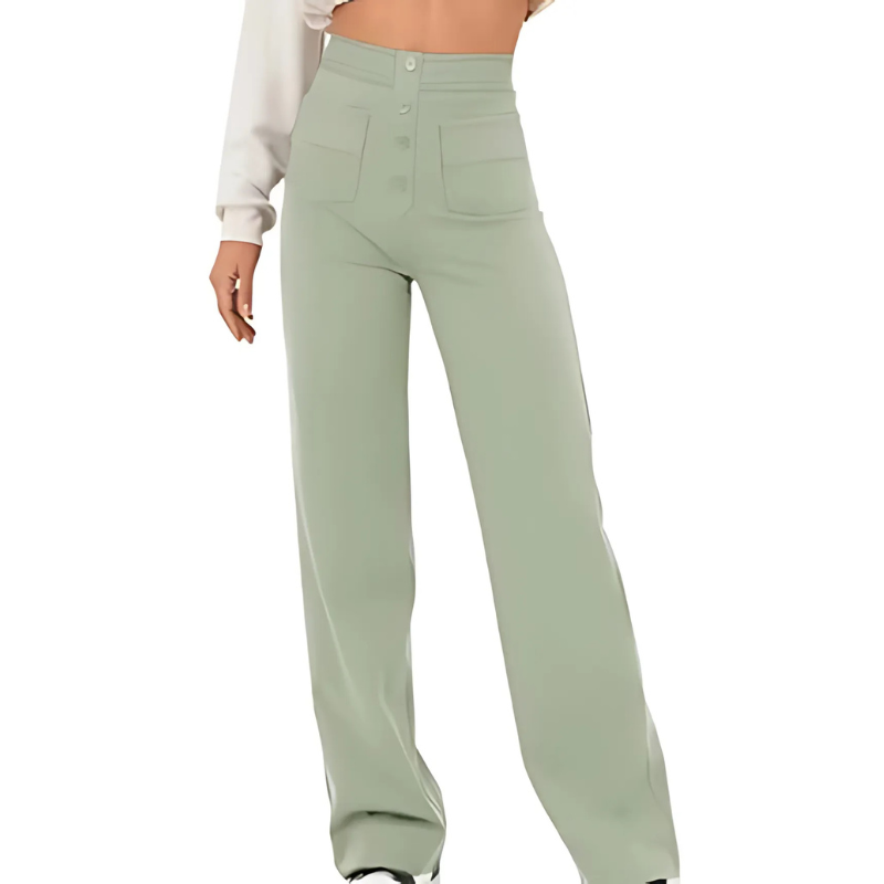 Icone™ FlexTrousers: High-Waisted All-Day Comfort Flexible Pants