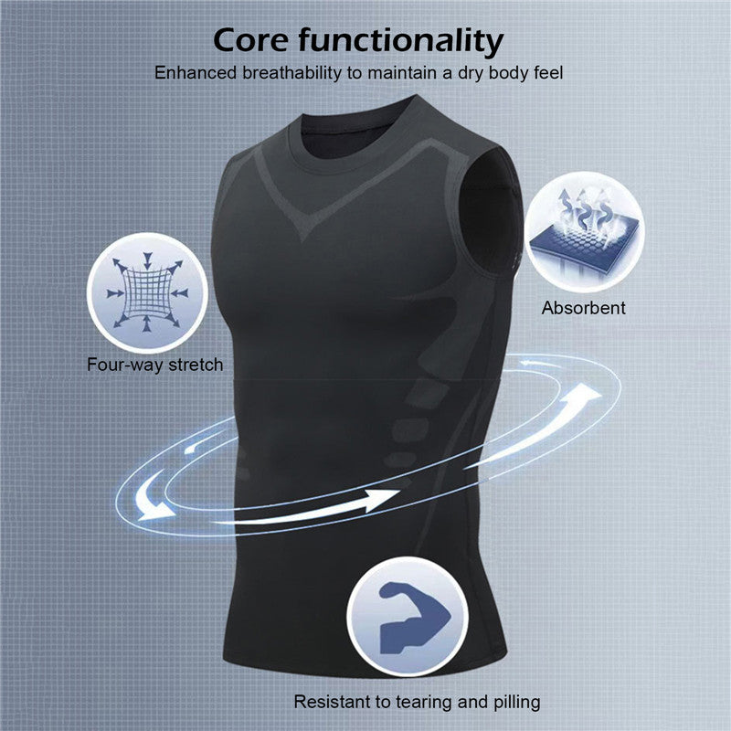 Icone™ BodyBoost 1+1 FREE: Men's Body Shapewear