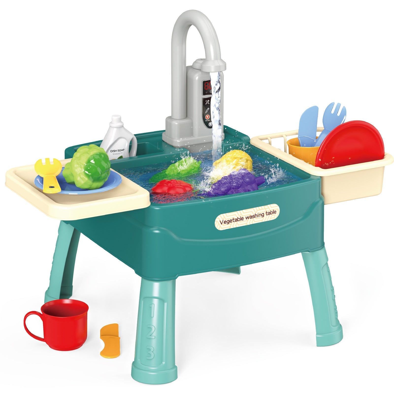 Kletshuts™ KitchenToy: Interactive Children Kitchen Play Toy Set