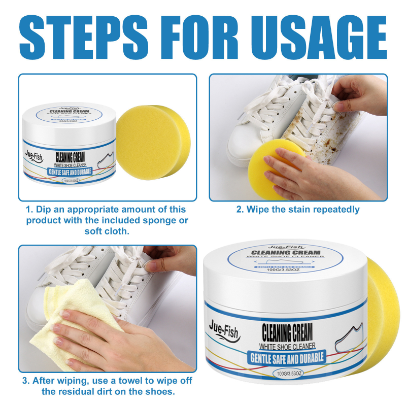 ShoeShine 1+1 FREE - Whitening And Stain Removal Shoe Shine Cream