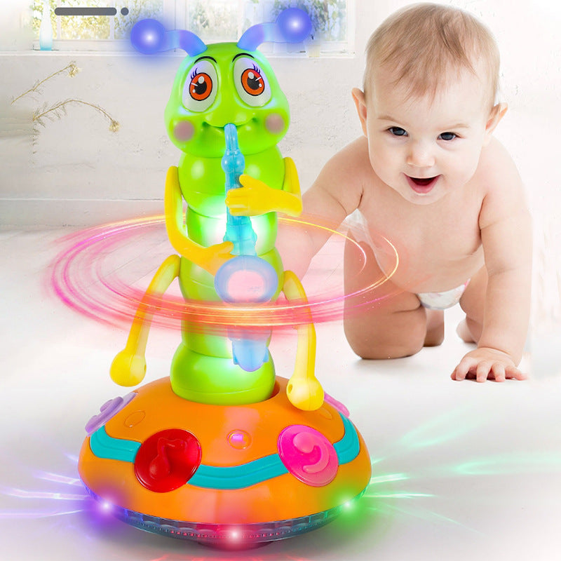Kletshuts™ CaterpillarToy: Interactive Lights And Music Caterpillar Kids Play Toy
