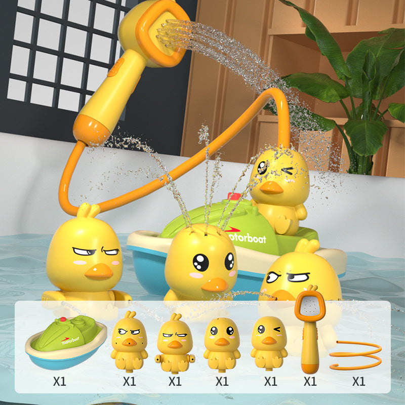 Kletshuts™ ShowerDuck: Cute Interactive Electric Duck Shower Toy Set