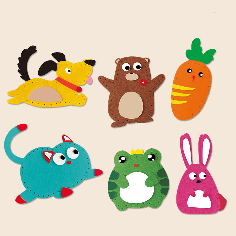 Kletshuts™ SewingCraft 1+1 FREE: DIY Animal Sewing Kit Kids Creative Craft Set