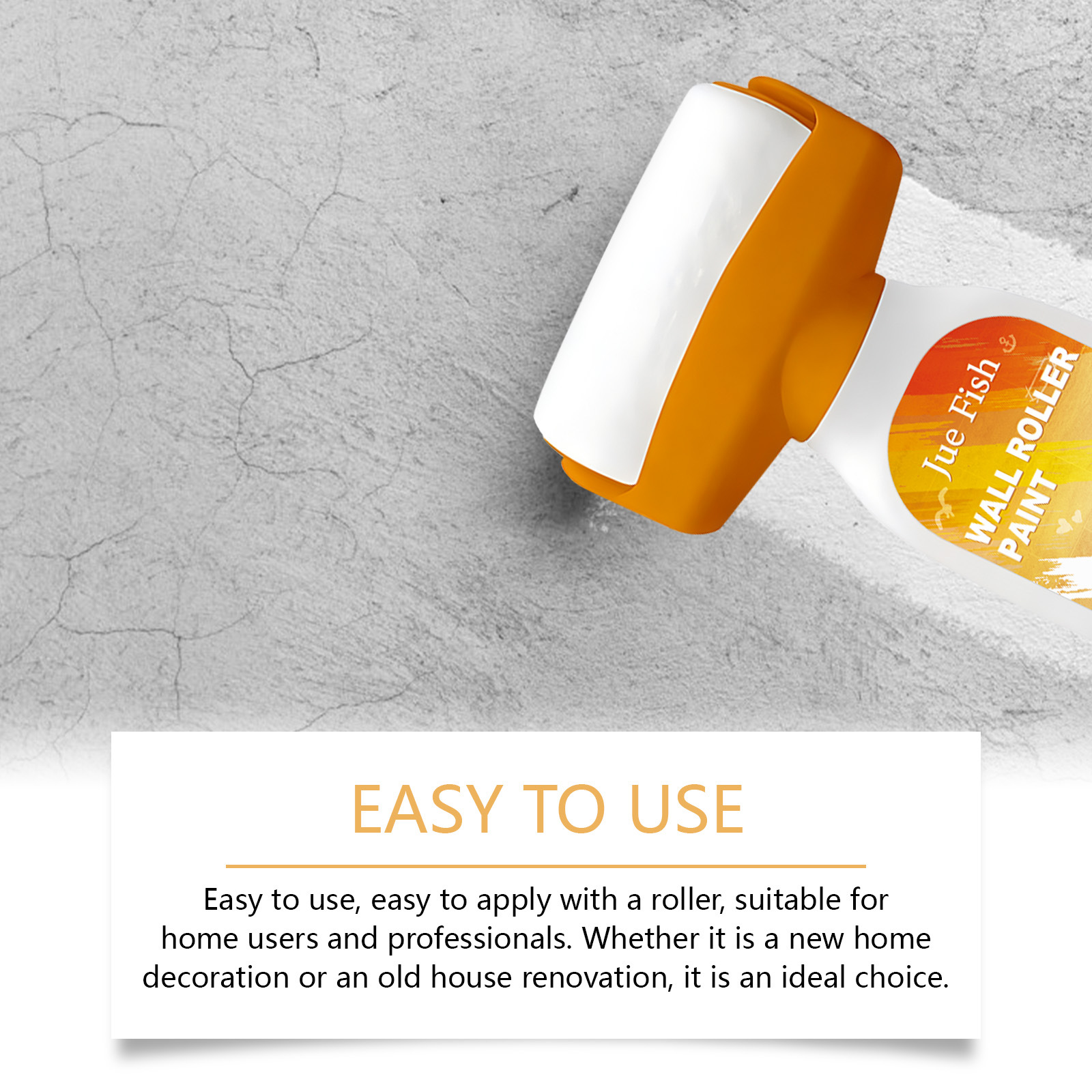 Globetrek° RollerPaint: Easy Apply Wall Roller Paint For Smooth Coverage