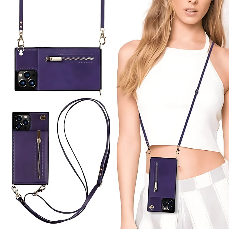 Icone™ PhoneWallet: Crossbody Phone Case Wallet And Card Holder