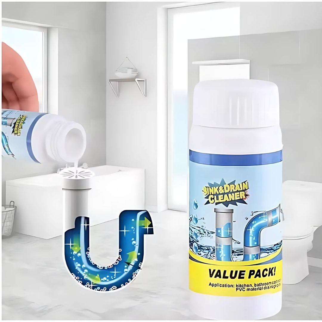Cleaner Pro° PipeCleaner 1+1 FREE: Sink And Drain Pipe Cleaner Powder
