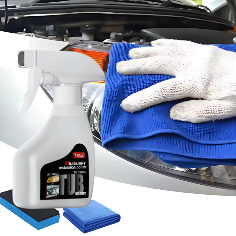 HeadlightSpray 1+1 FREE: Easy To Use Car Headlight Cleaning Spray Set