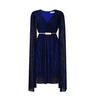 Icone™ ElegantDress: V-Neck Women's Elegant Dress With Belt