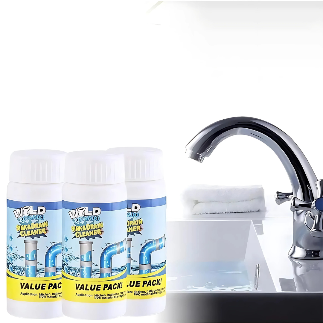 Cleaner Pro° PipeCleaner 1+1 FREE: Sink And Drain Pipe Cleaner Powder