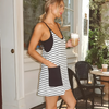 Icone™ DressShorts: Casual Mini Sleeveless Dress With Built In Shorts