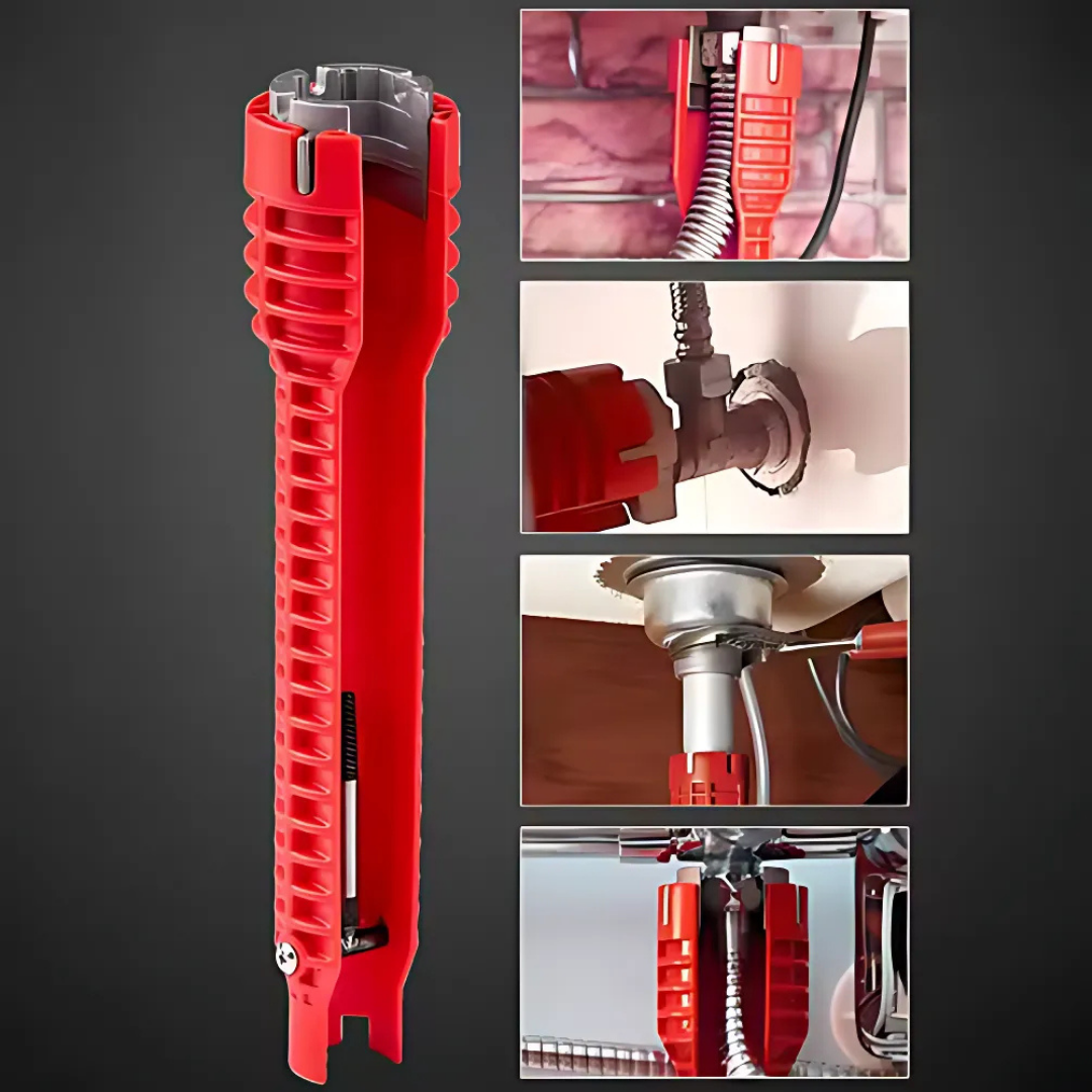 SinkWrench 1+1 FREE: Multifunctional Easy To Use Kitchen Sink Wrench